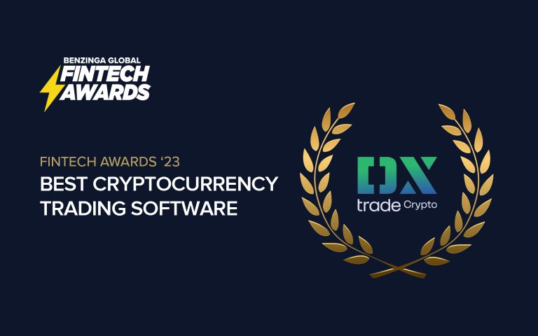 Crypto Trading Software DXtrade Crypto Wins Benzinga Global Fintech Award